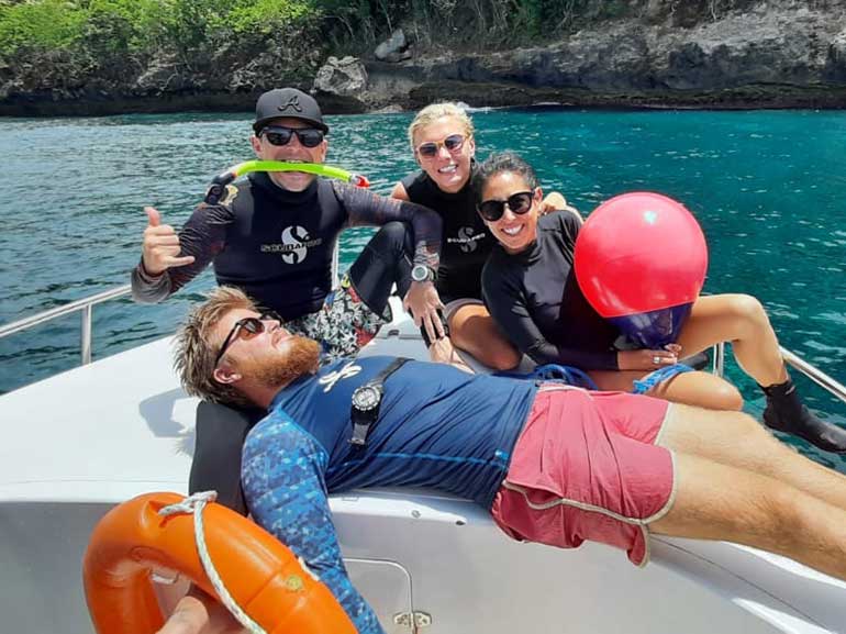 PADI rescue diver Nusa penida