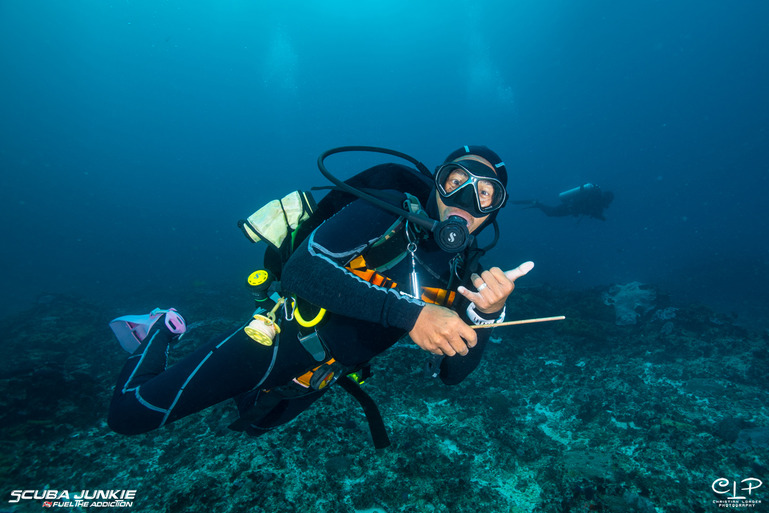 Divemaster with 5mm Wetsuit for Nusa Penida