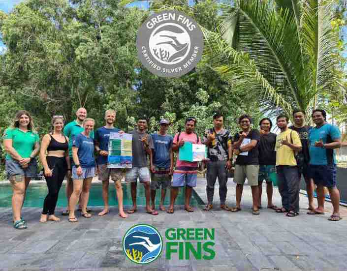 Group Photo - Silver Certified Green Fins Member